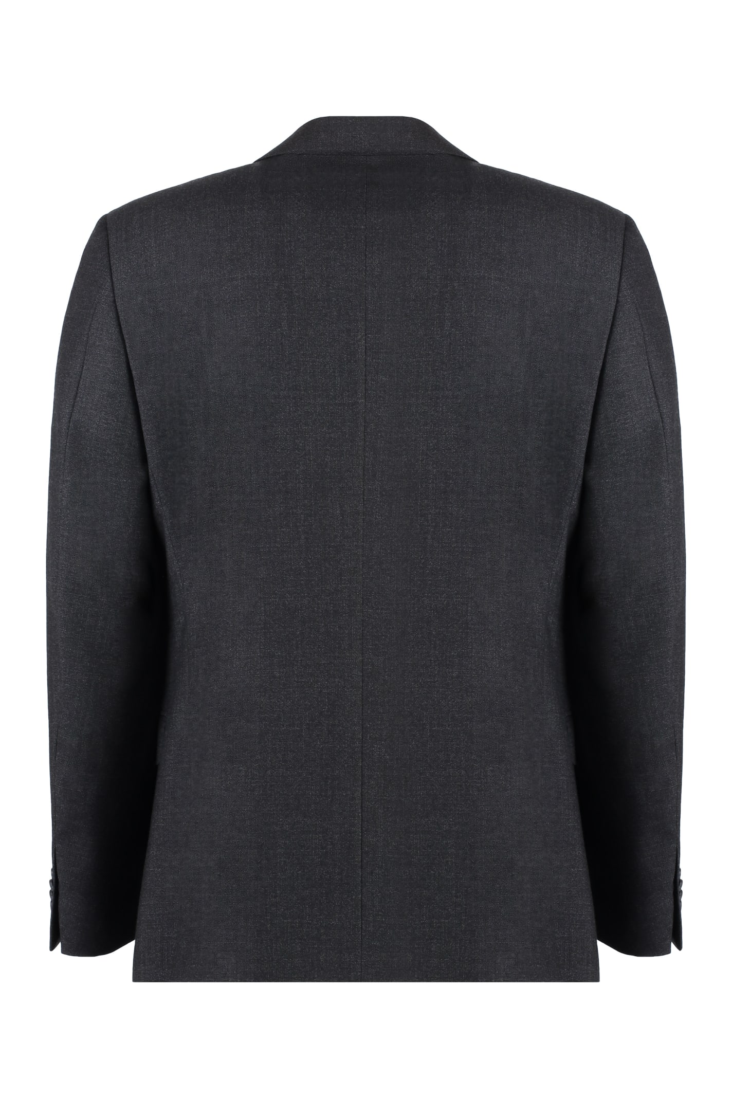 Shop Z Zegna Wool Two-pieces Suit In Grey