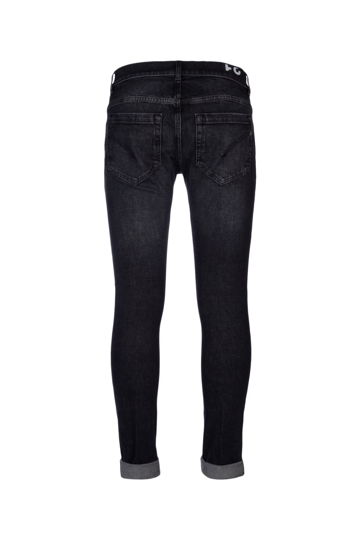 Shop Dondup Pantalone George In Black