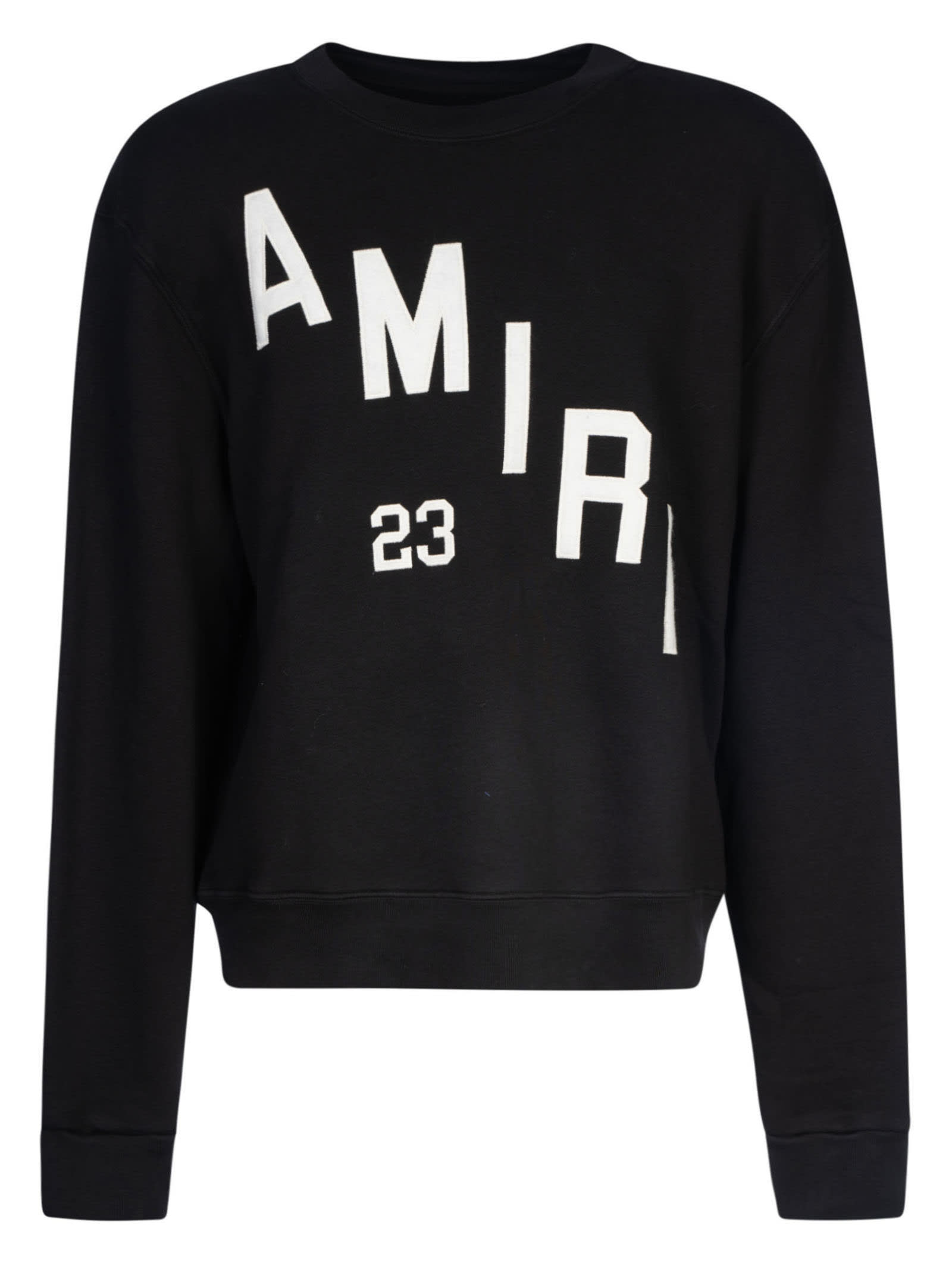 Appliqué Sweatshirt In Black