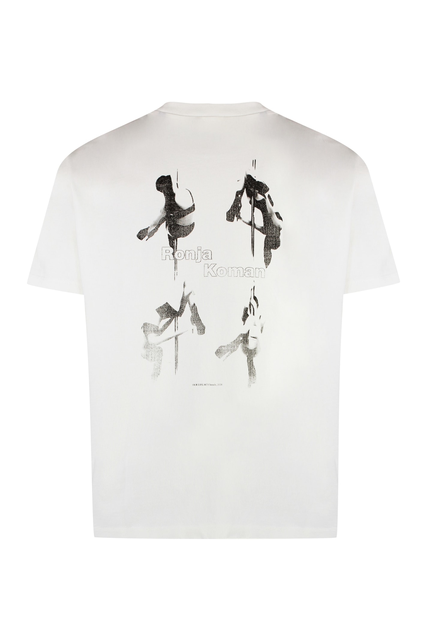Shop Our Legacy Cotton Crew-neck T-shirt In White