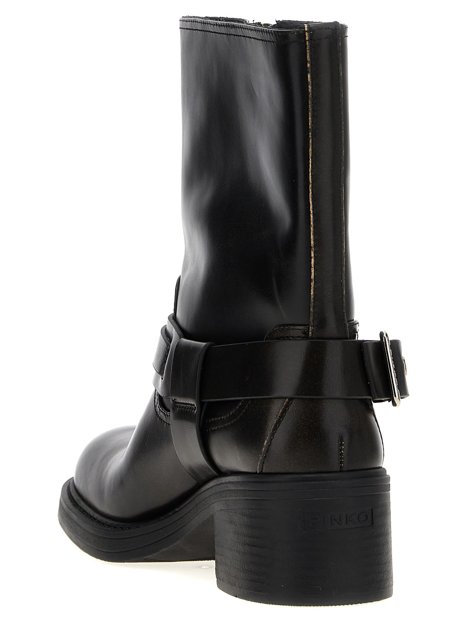 Shop Pinko Alys 02 Boots In Black