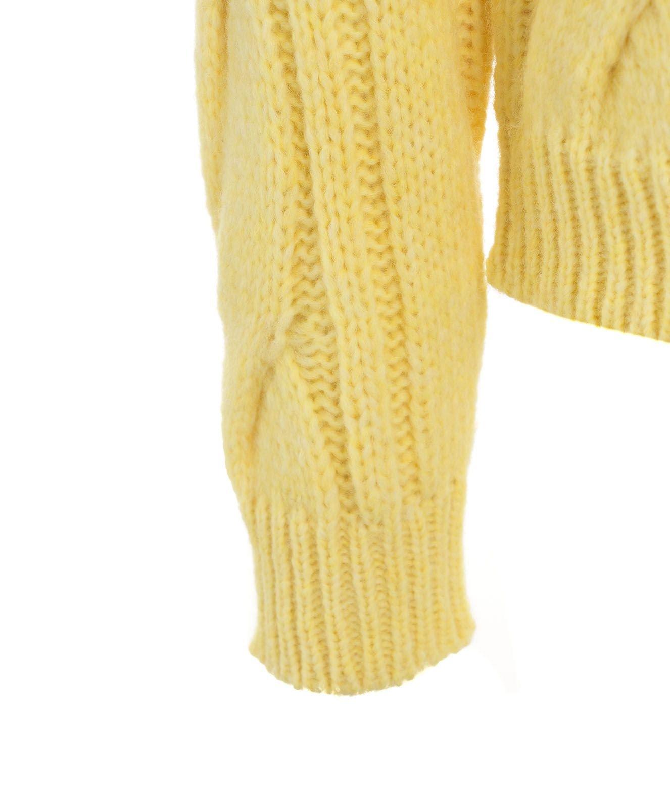 Shop Roberto Collina V-neck Knit Sweater In Yellow