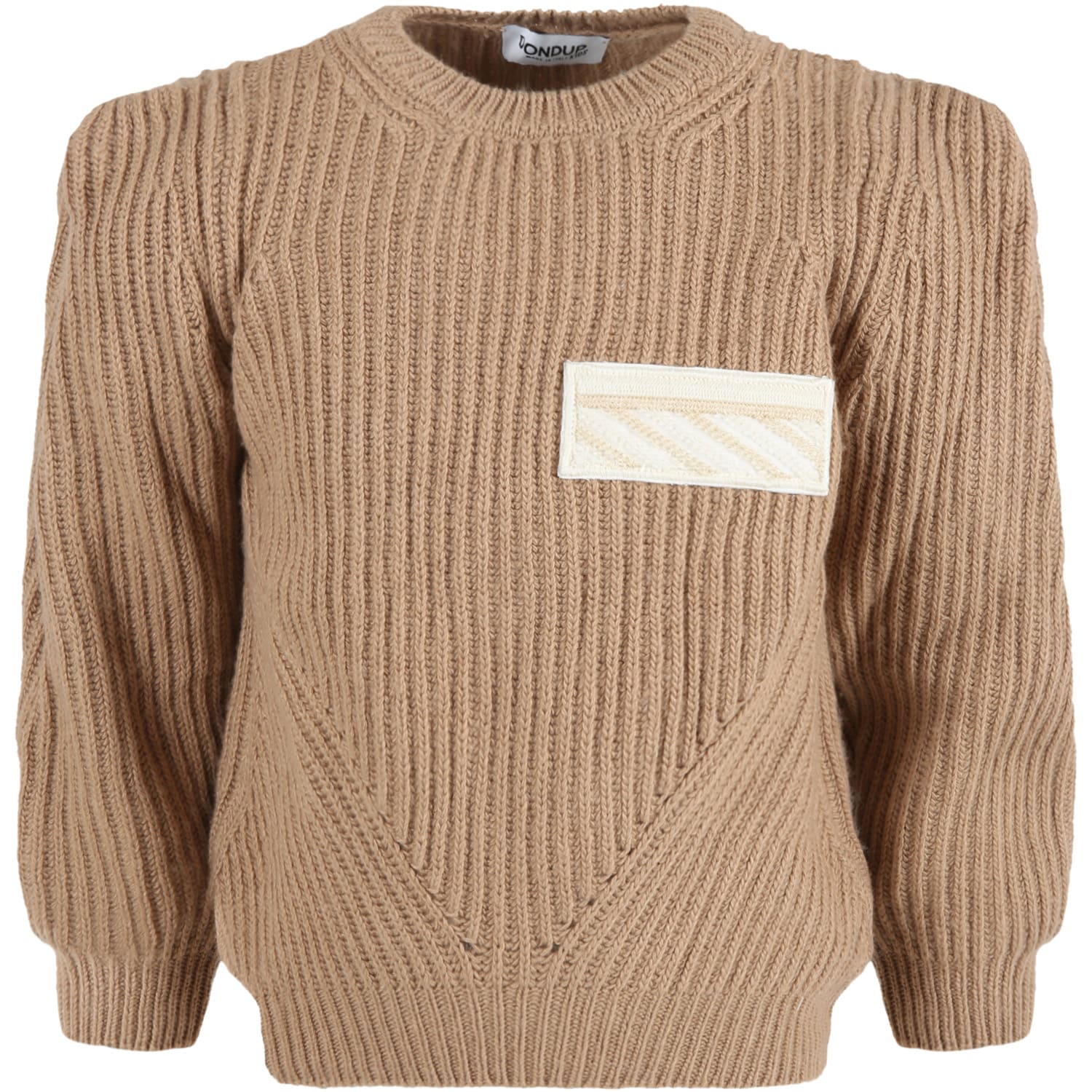 Dondup Beige Sweater For Girl