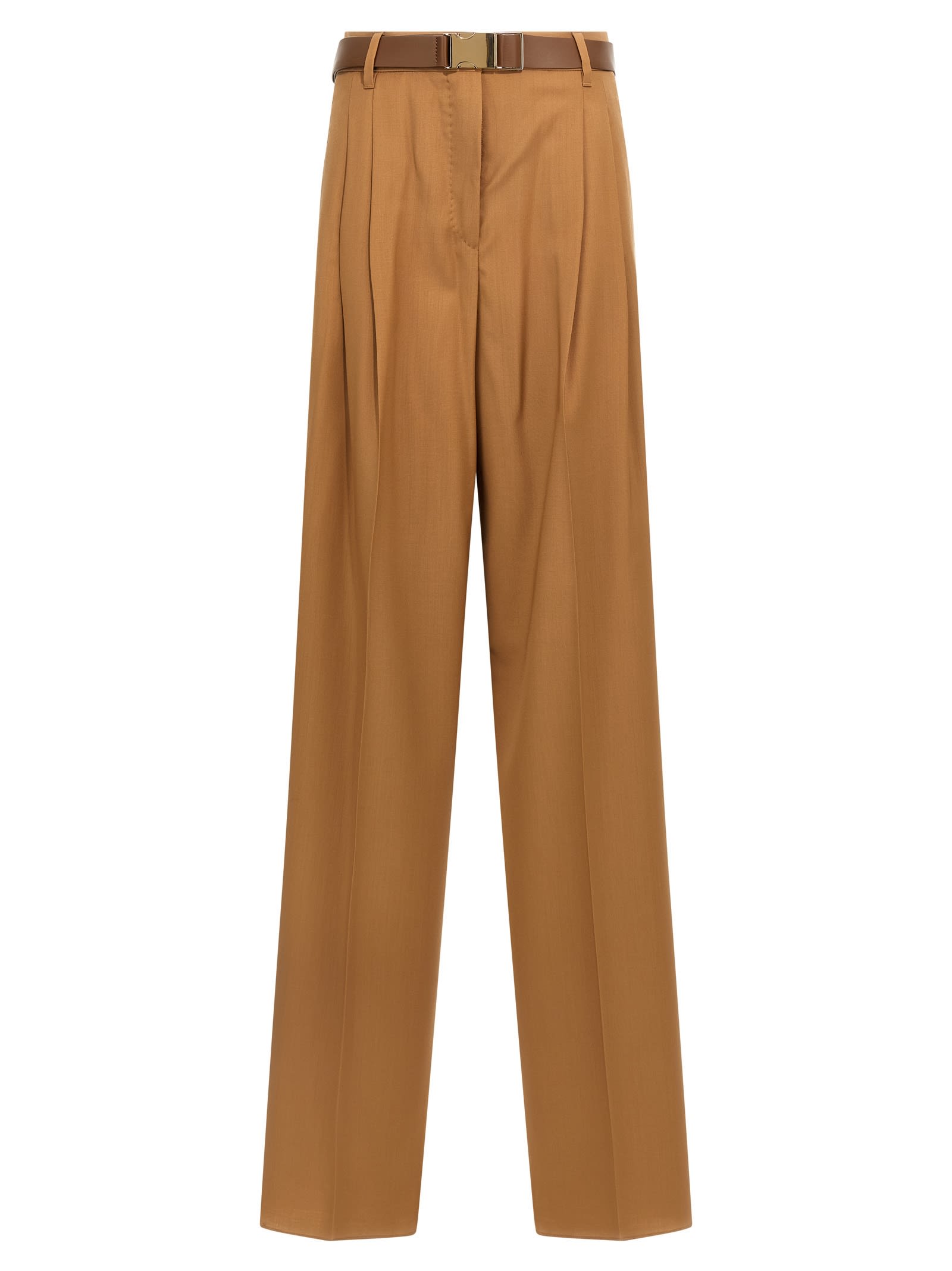 Max Mara Bergamo Pants In Brown