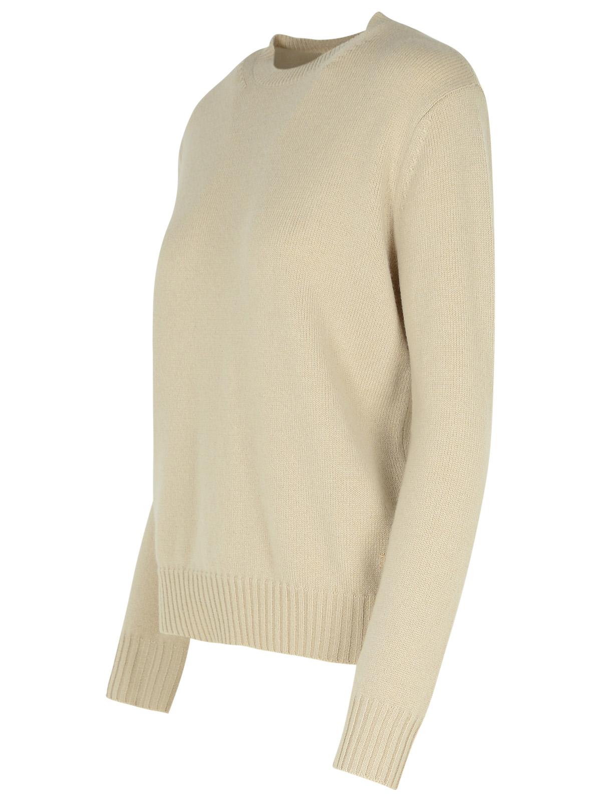 MAX MARA VIGLIO BEIGE CASHMERE SWEATER 