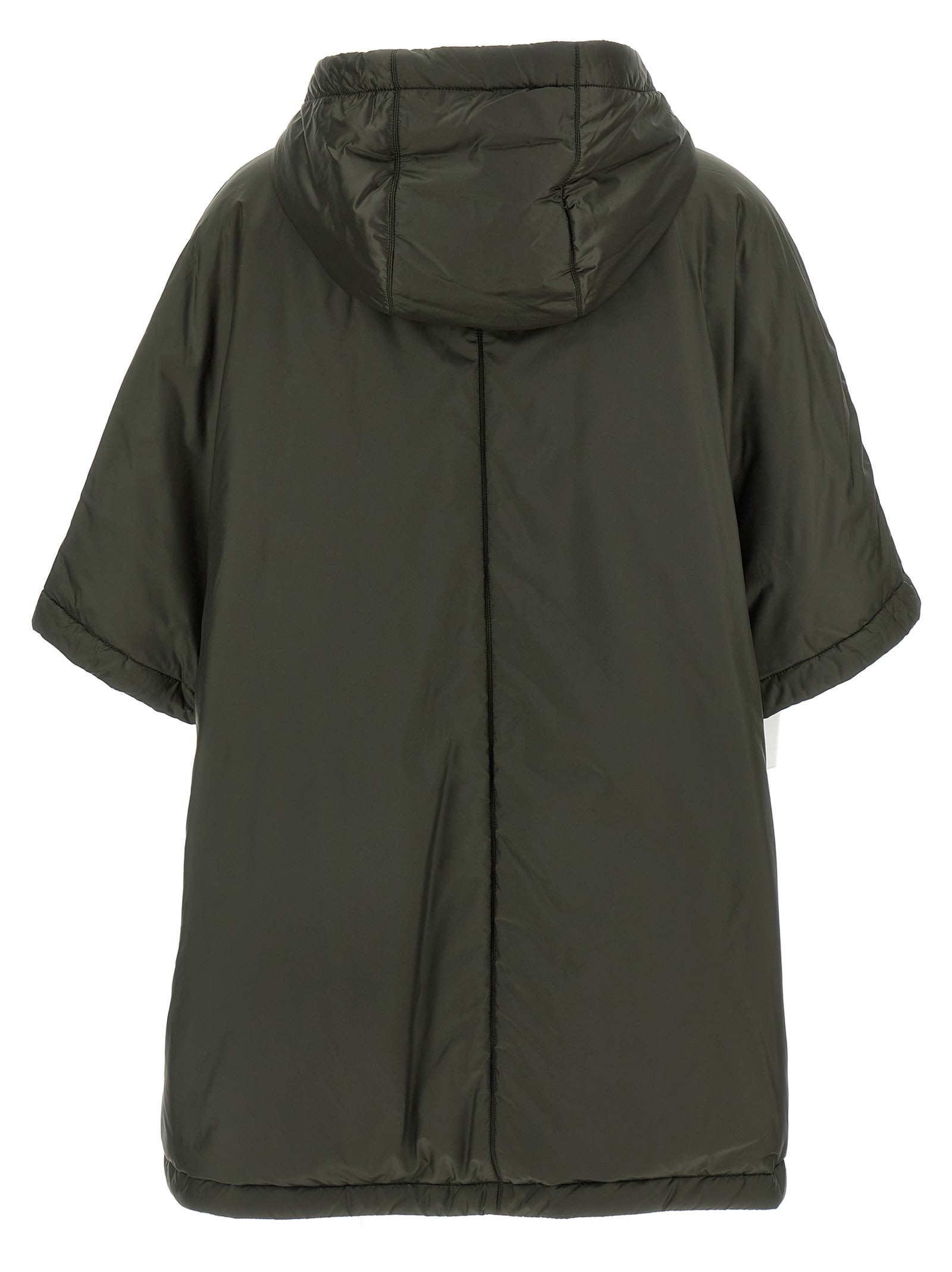 Max Mara The Cube Greenci Capes Green In Green