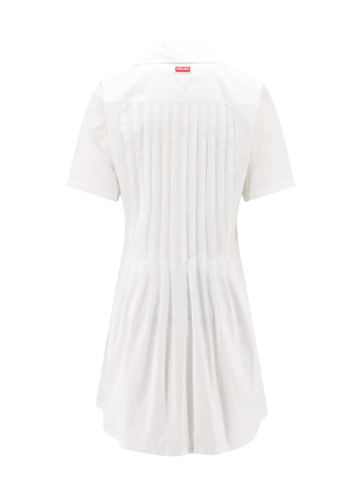 Shop Kenzo Dress In White