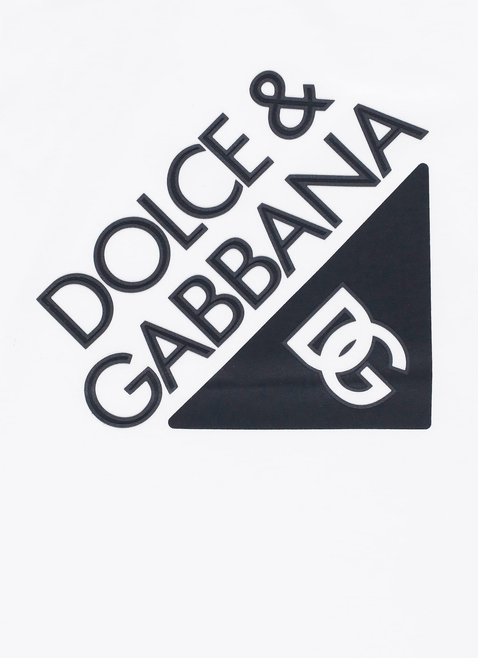 Dolce & Gabbana White Cotton T-shirt In White
