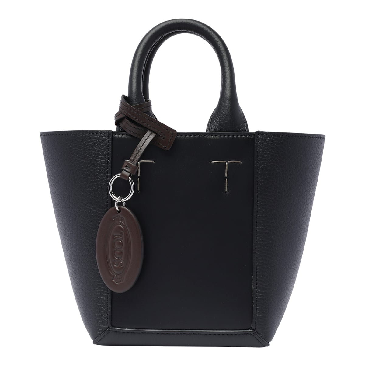 Shop Tod's Tods Double Up Shopping Bag In Black