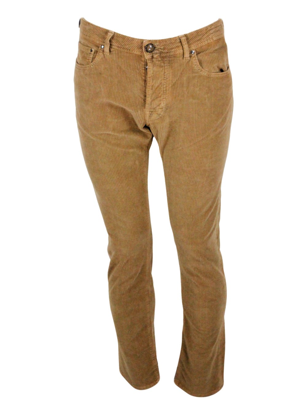 Shop Jacob Cohen Pants In Brown