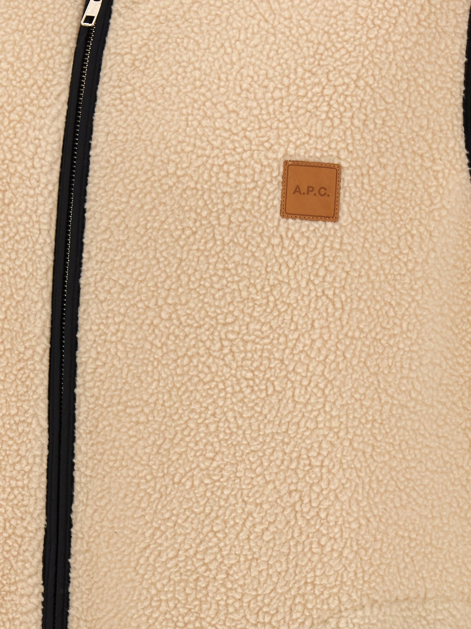 Apc A.p.c. Blouson Nate In Ecru