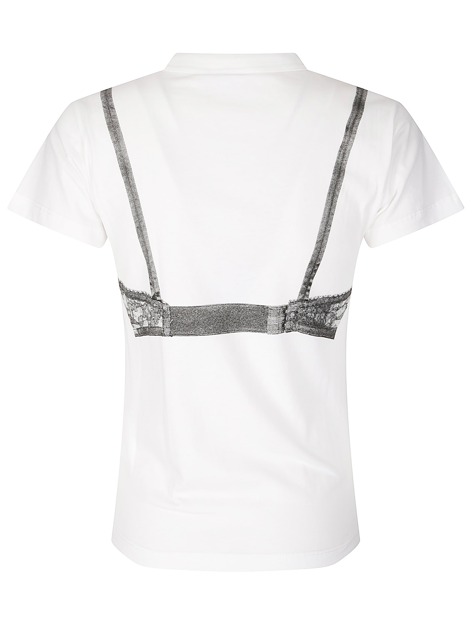 Vaquera Women Bra T Shirt Knit In White