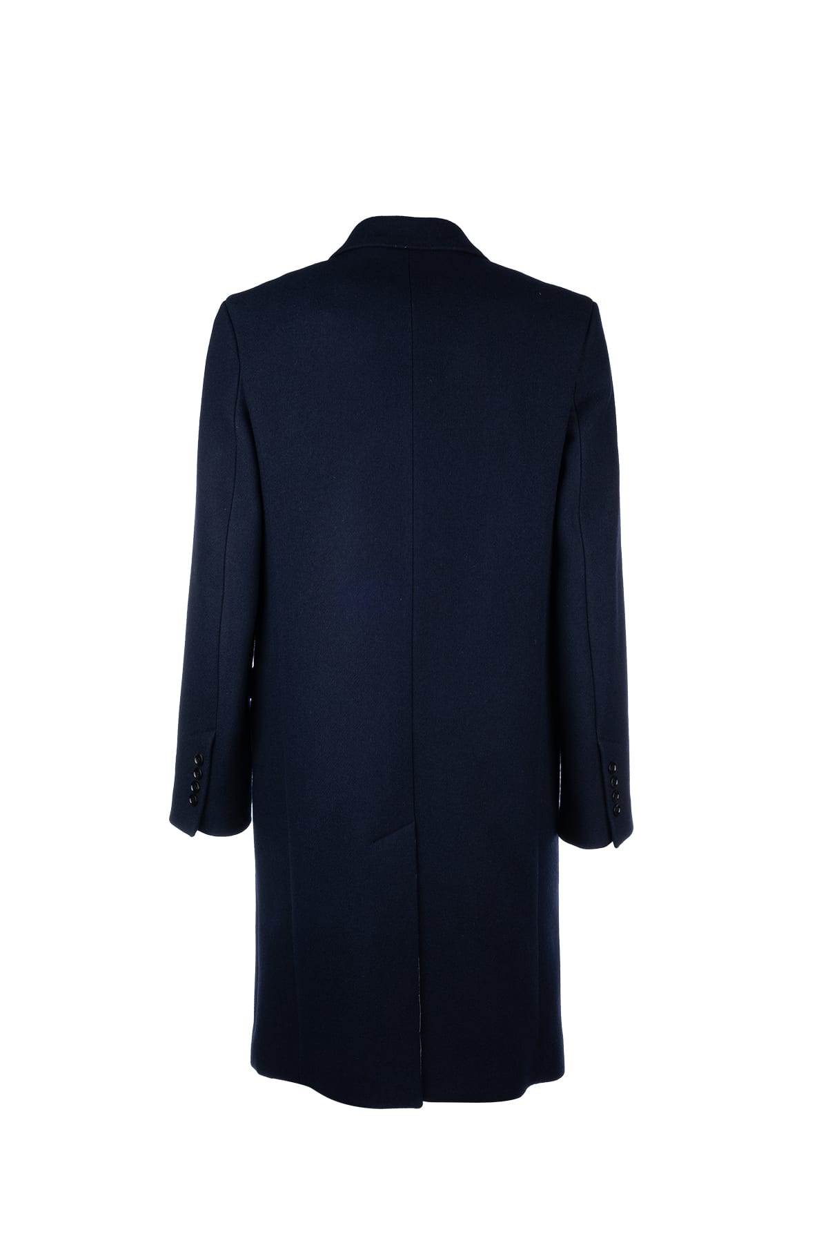 Shop Ami Alexandre Mattiussi Cappotti In Navy Blue