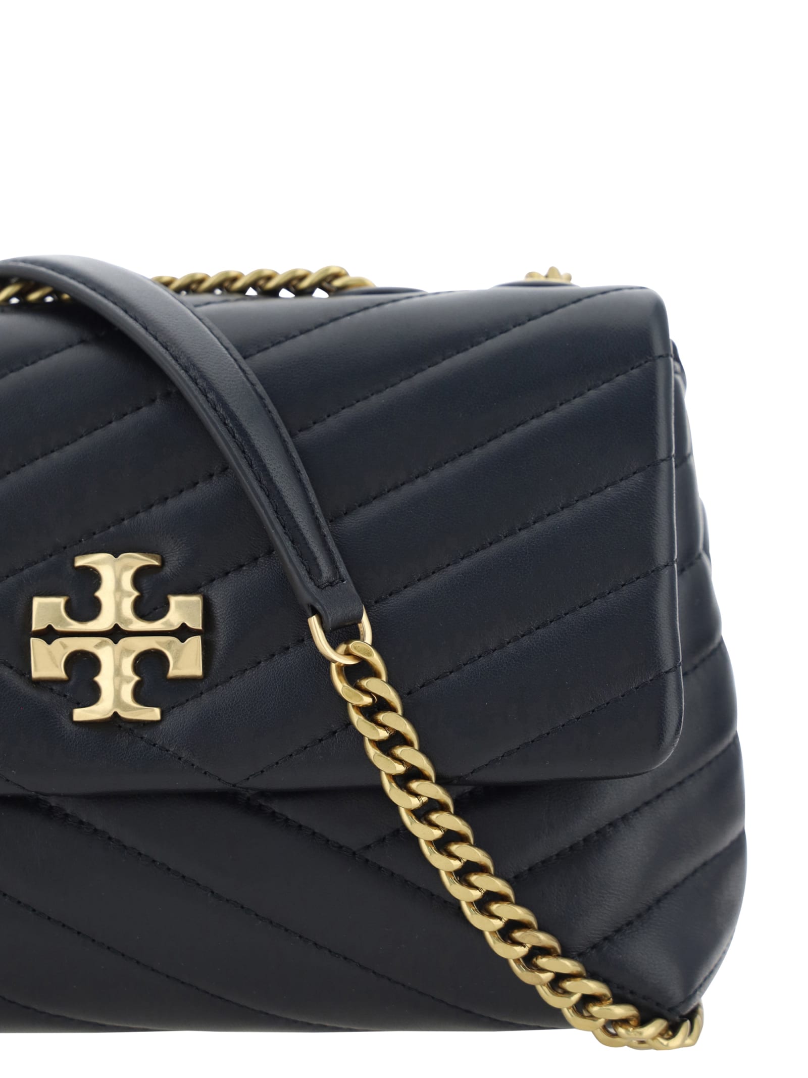 Shop Tory Burch Kira Shoulder Bag In Black