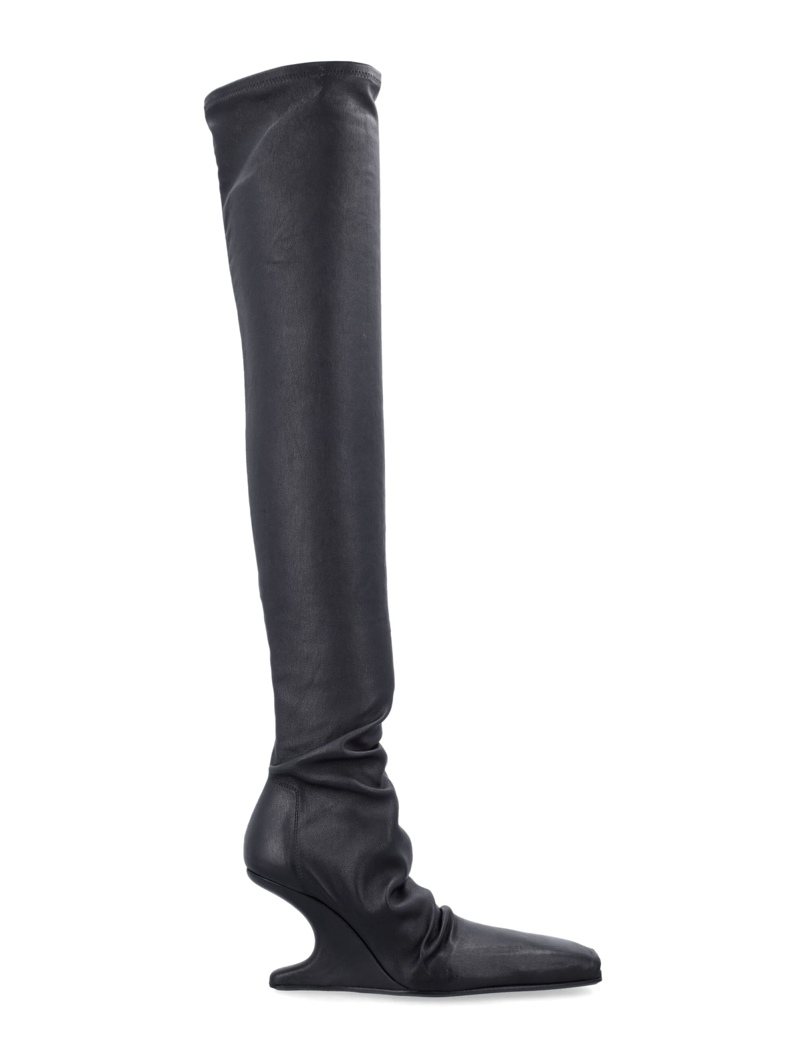 Shop Rick Owens Cantilever Cuissard In Black