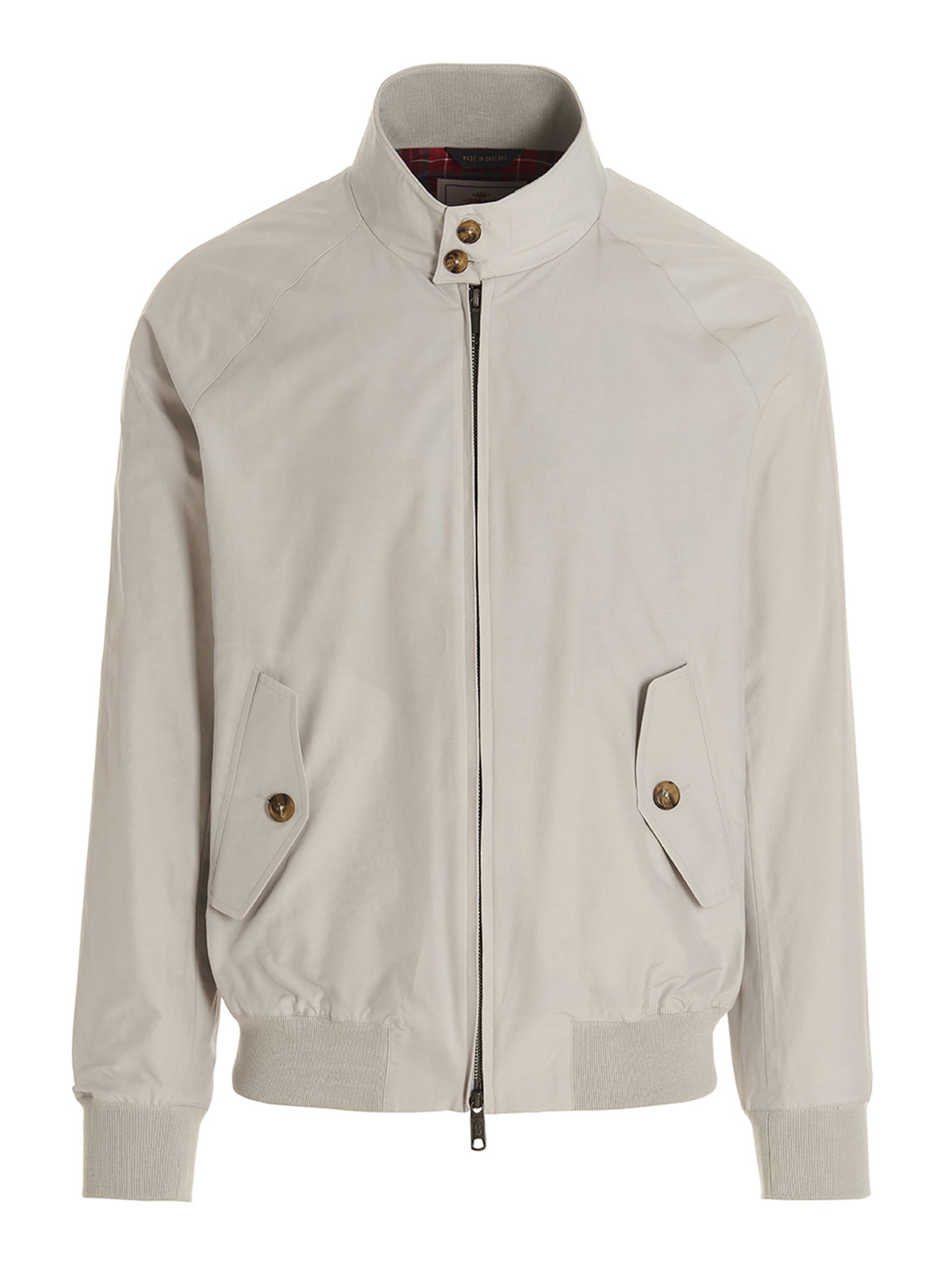 Baracuta Technical Fabric Jacket In White