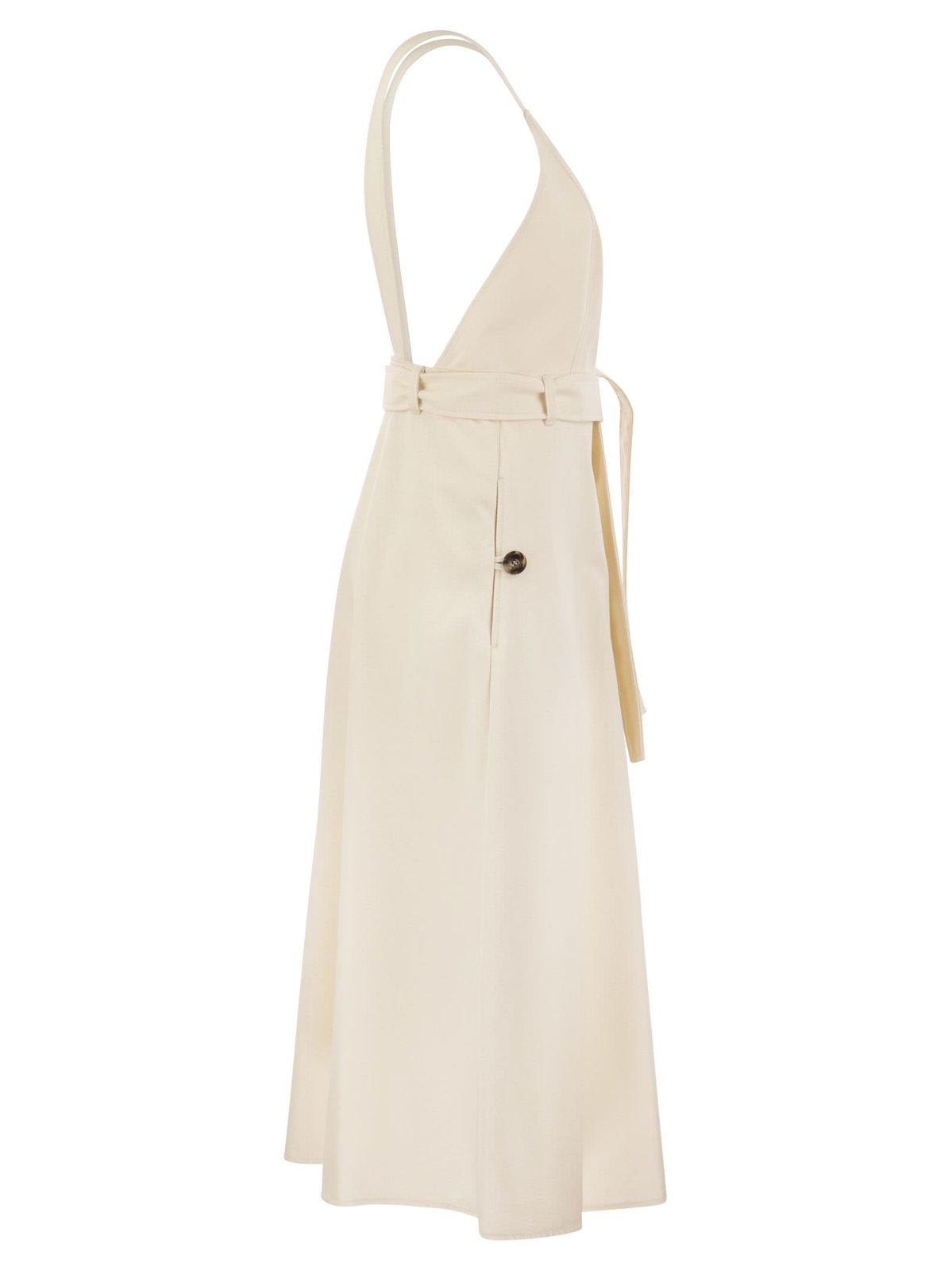 Shop Weekend Max Mara Affari Dress In Beige