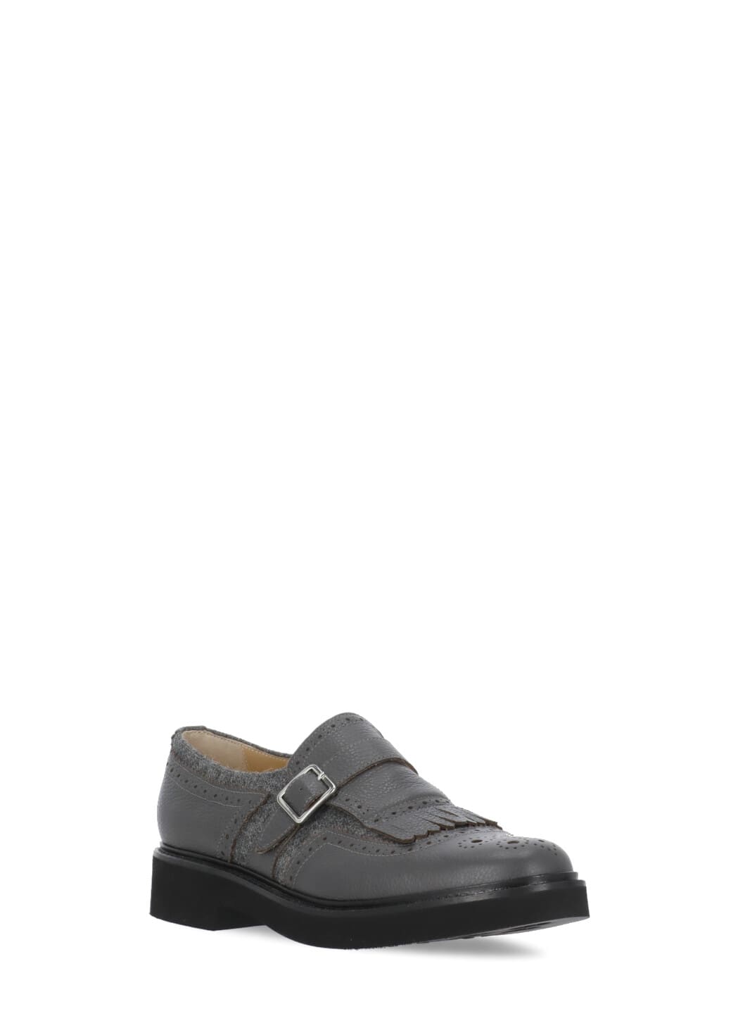 Shop Doucal's Bice Loafers In Grey