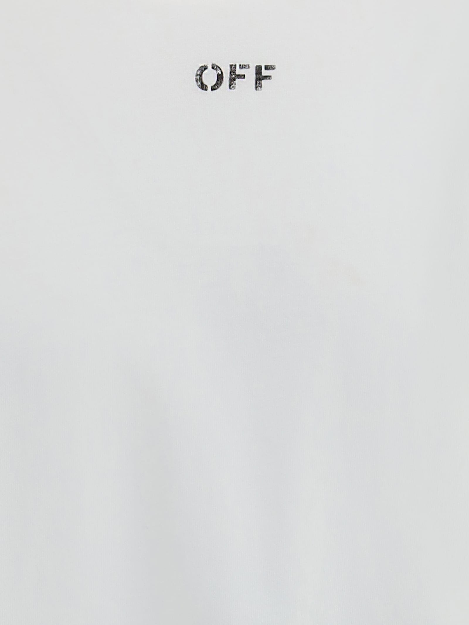 Off-white Thinkman Arrow Skate Logo Tee In Neutral