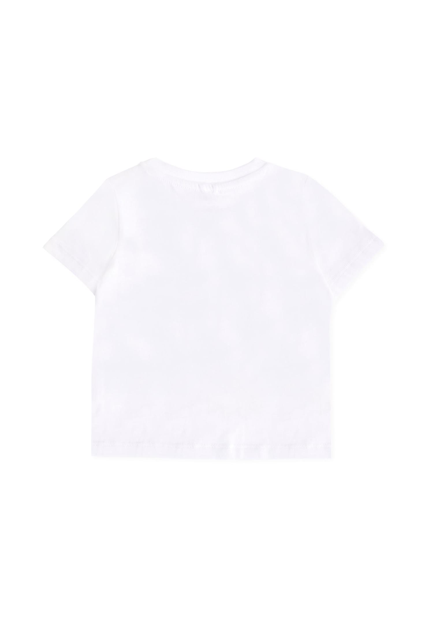 Stella Mccartney White T-shirt For Babykids With Sun In White