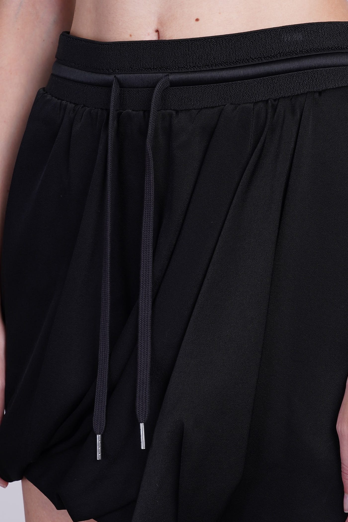 Shop Helmut Lang Skirt In Black Viscose