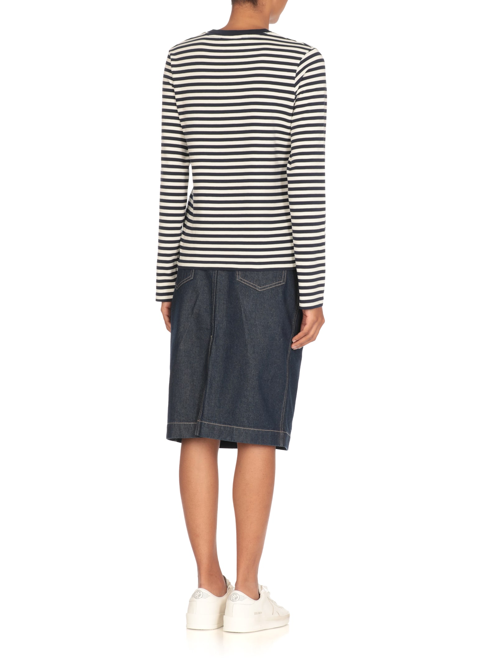 Maison Kitsuné Striped T-shirt