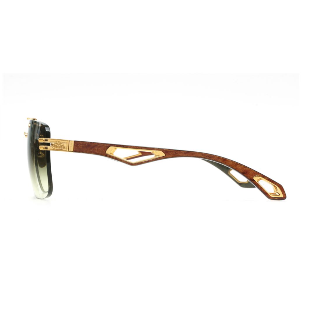Maybach Eyewear The President Ikarelian Birch Burr/ebony In Multi