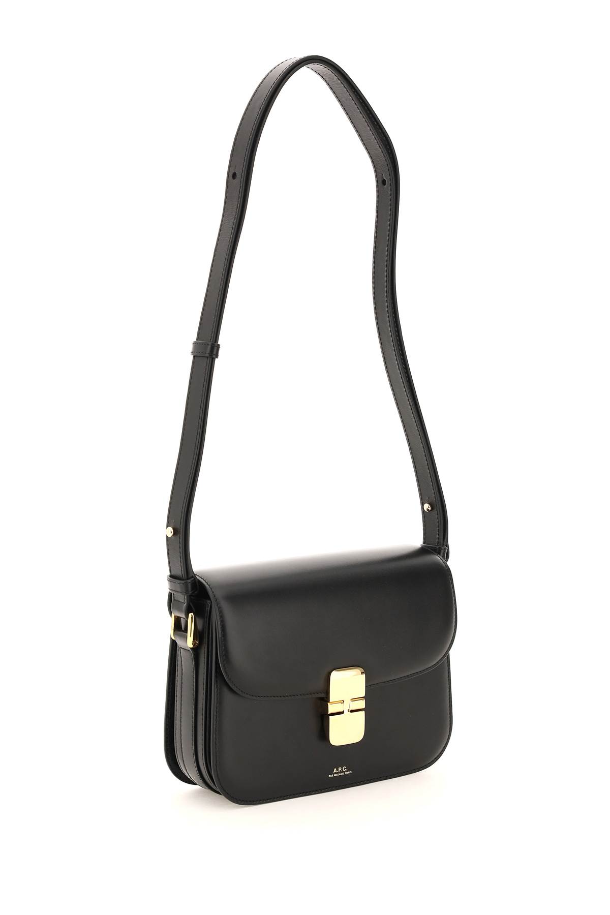 Shop Apc Grace Small Bag In Noir (black)