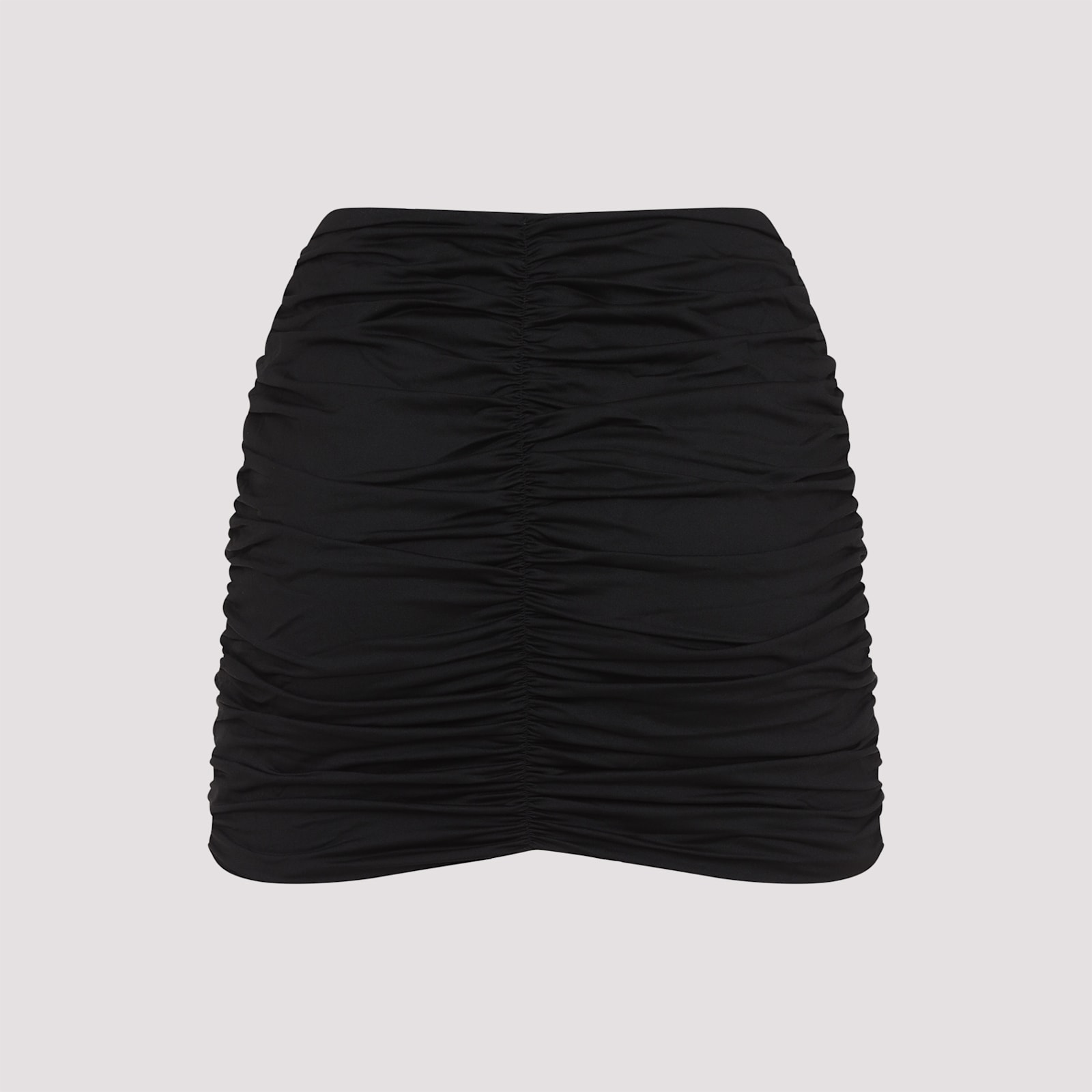 La Reveche Lllibet Mini Skirt In Black Ivory