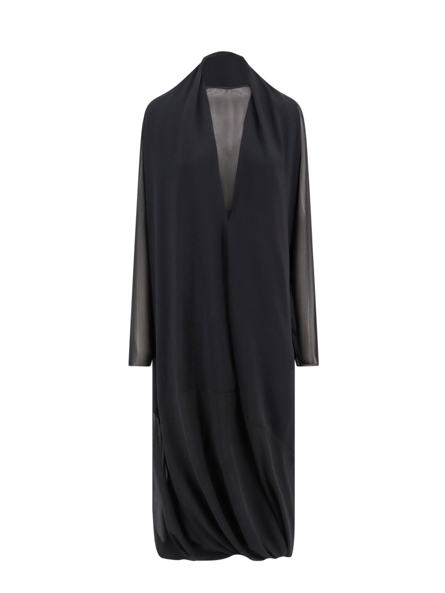 Shop Mm6 Maison Margiela Dress In Black