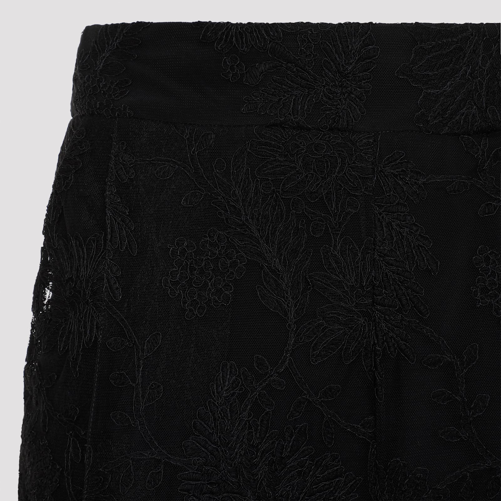 Shop Ermanno Scervino Polyester Pants In Black