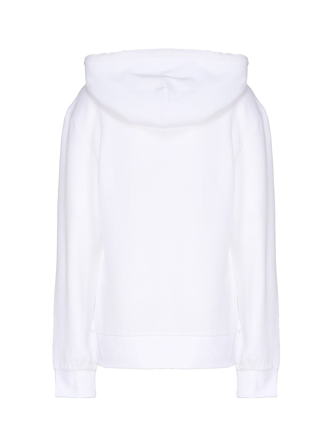 Shop Jw Anderson Sweatshirt With Embroidered Logo In White