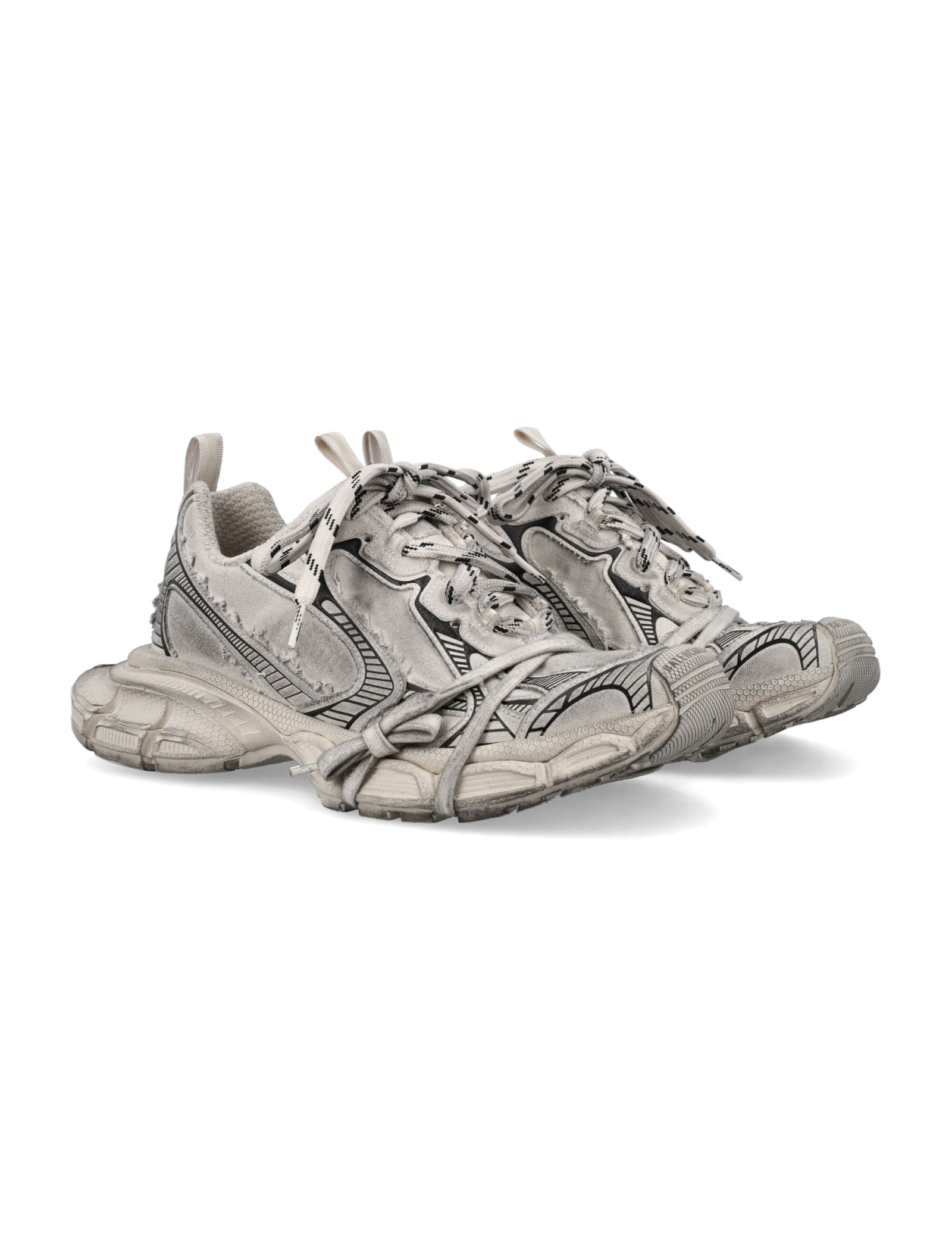 Shop Balenciaga 3xl Sneakers In Beige