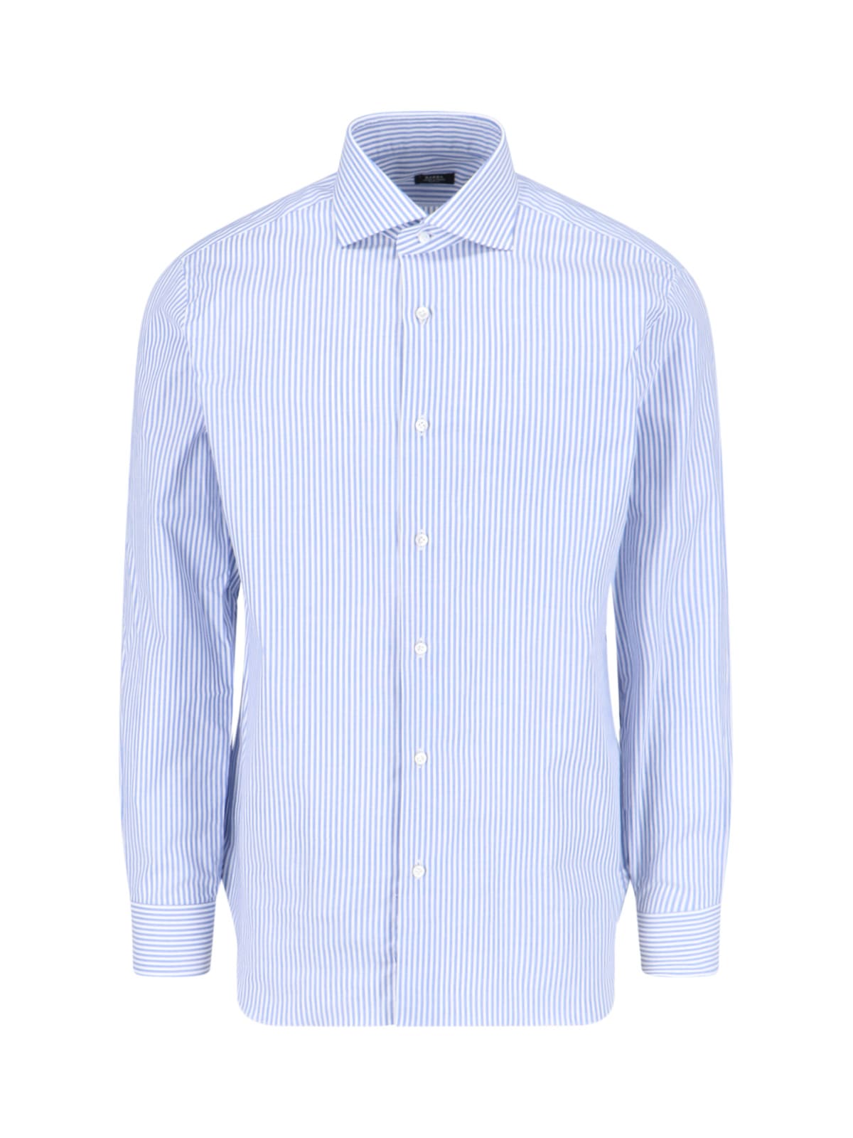 Shop Barba Napoli Dandy Life Shirt In Light Blue