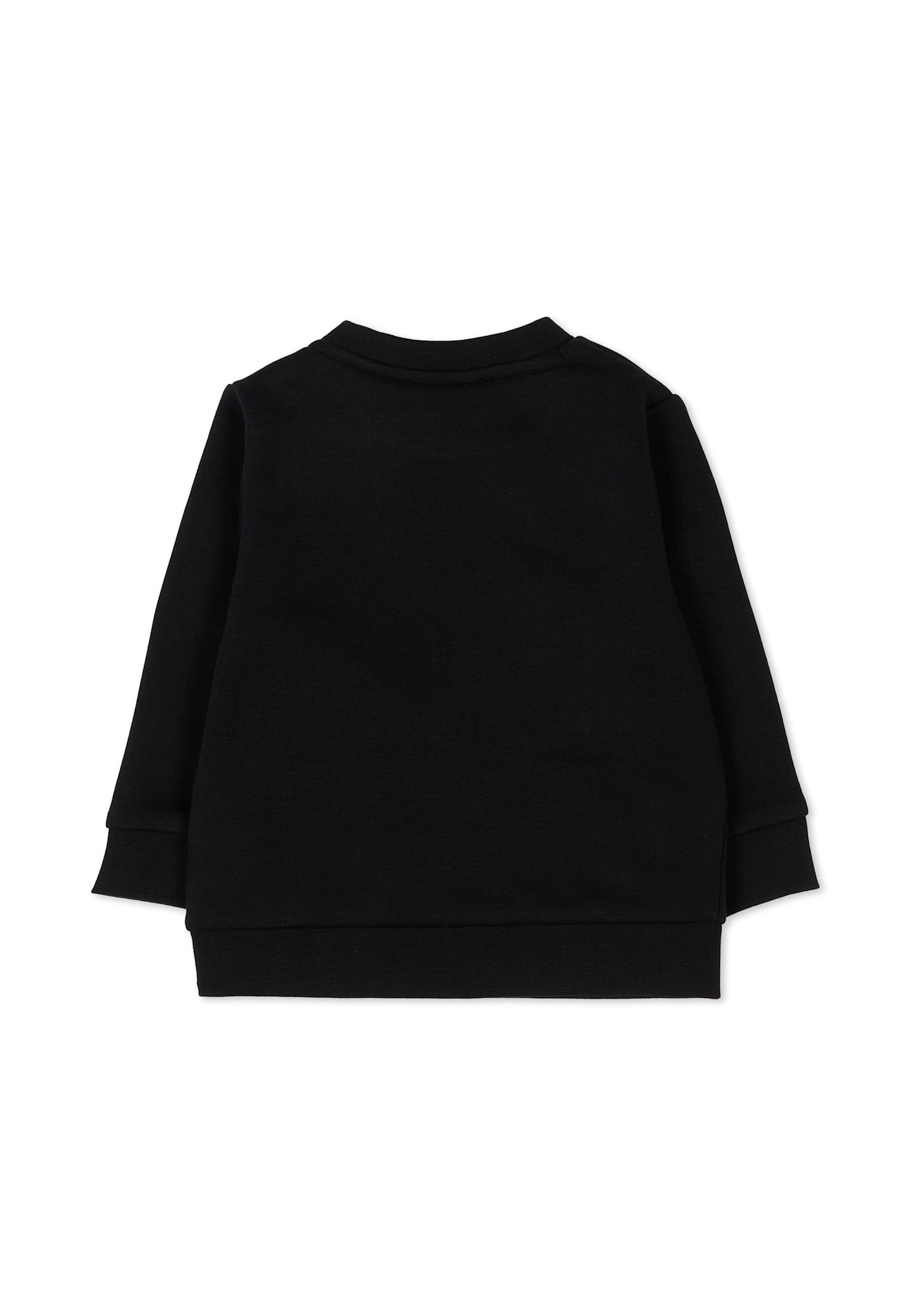 Hugo Boss Black Sweatshirt For Baby Boy With Logo In Black