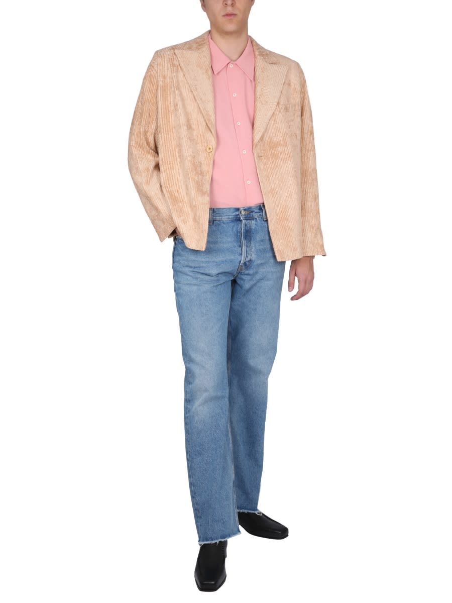 Séfr Jeans Flower In Azure