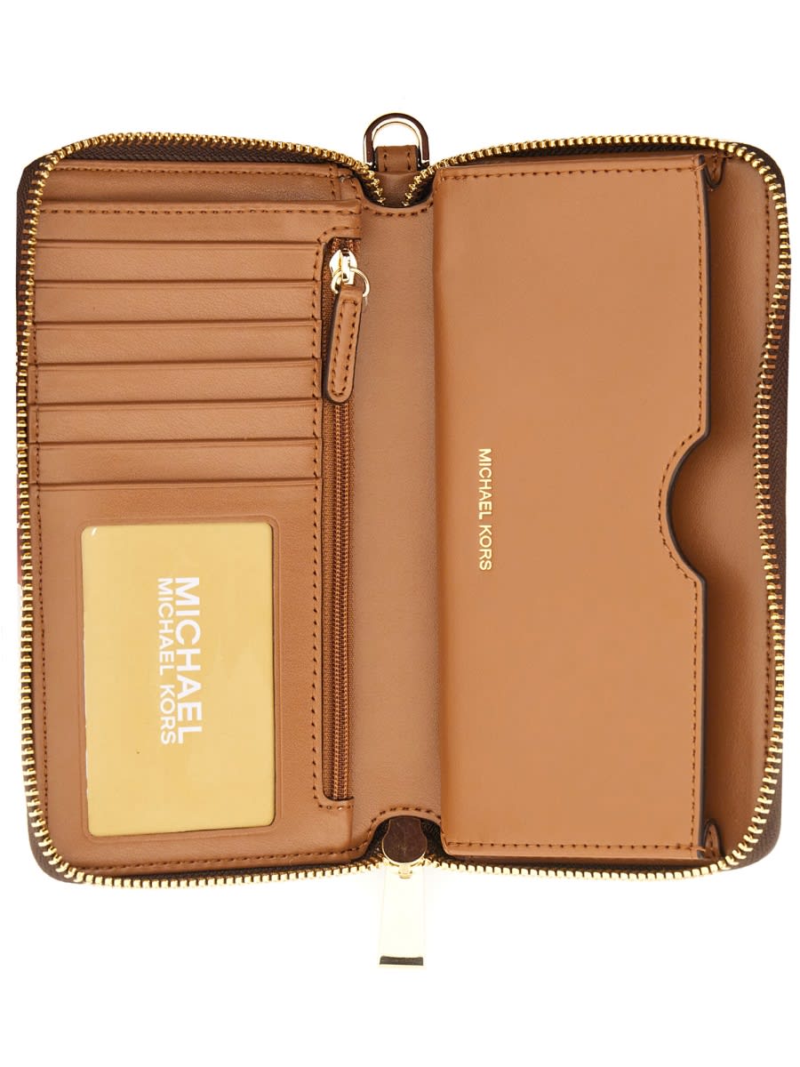 Michael Kors Continental Large Wallet In Multicolour