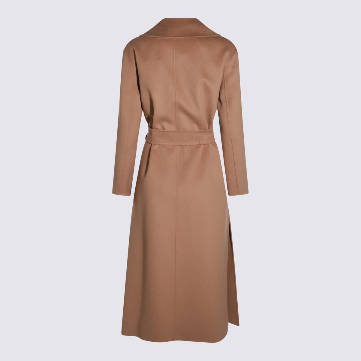 'S MAX MARA BEIGE WOOL LIVIA COAT