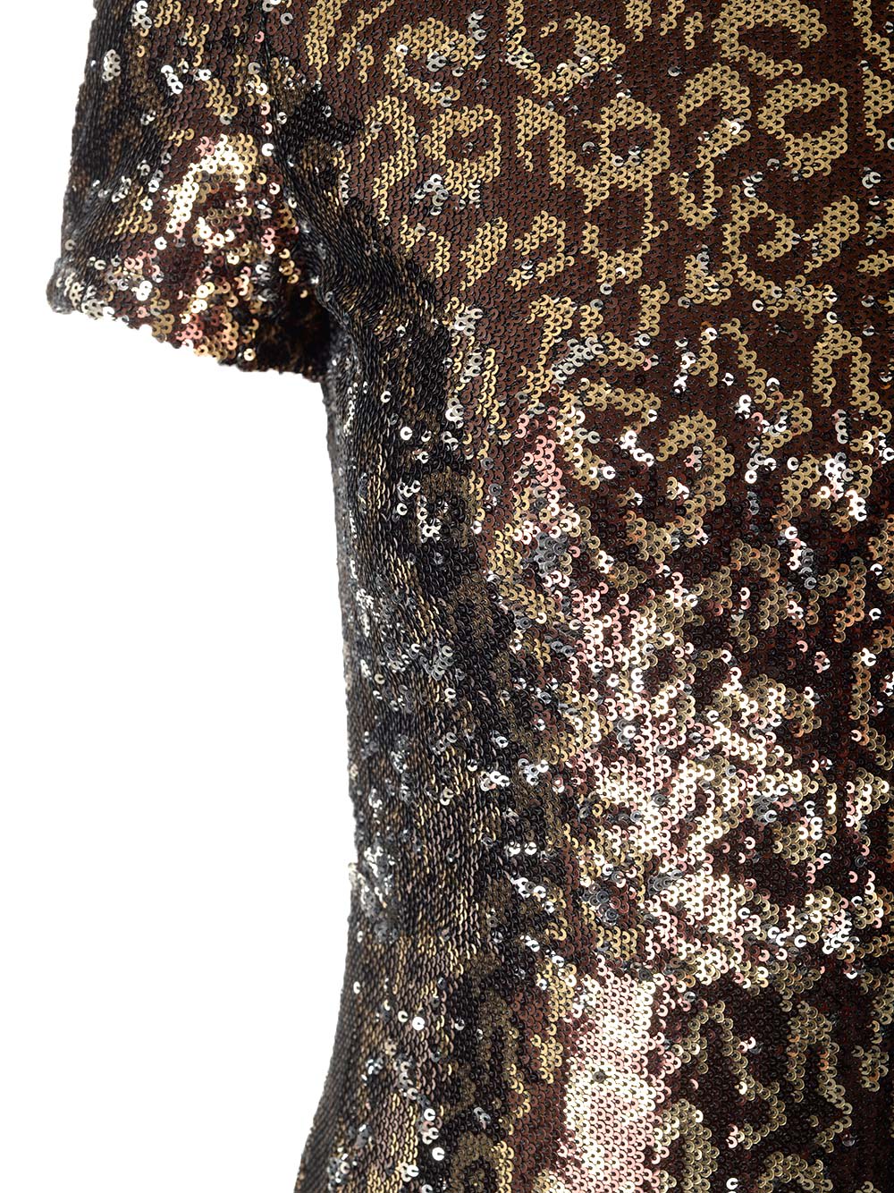 Shop Palm Angels Leopard Dress In Marrone