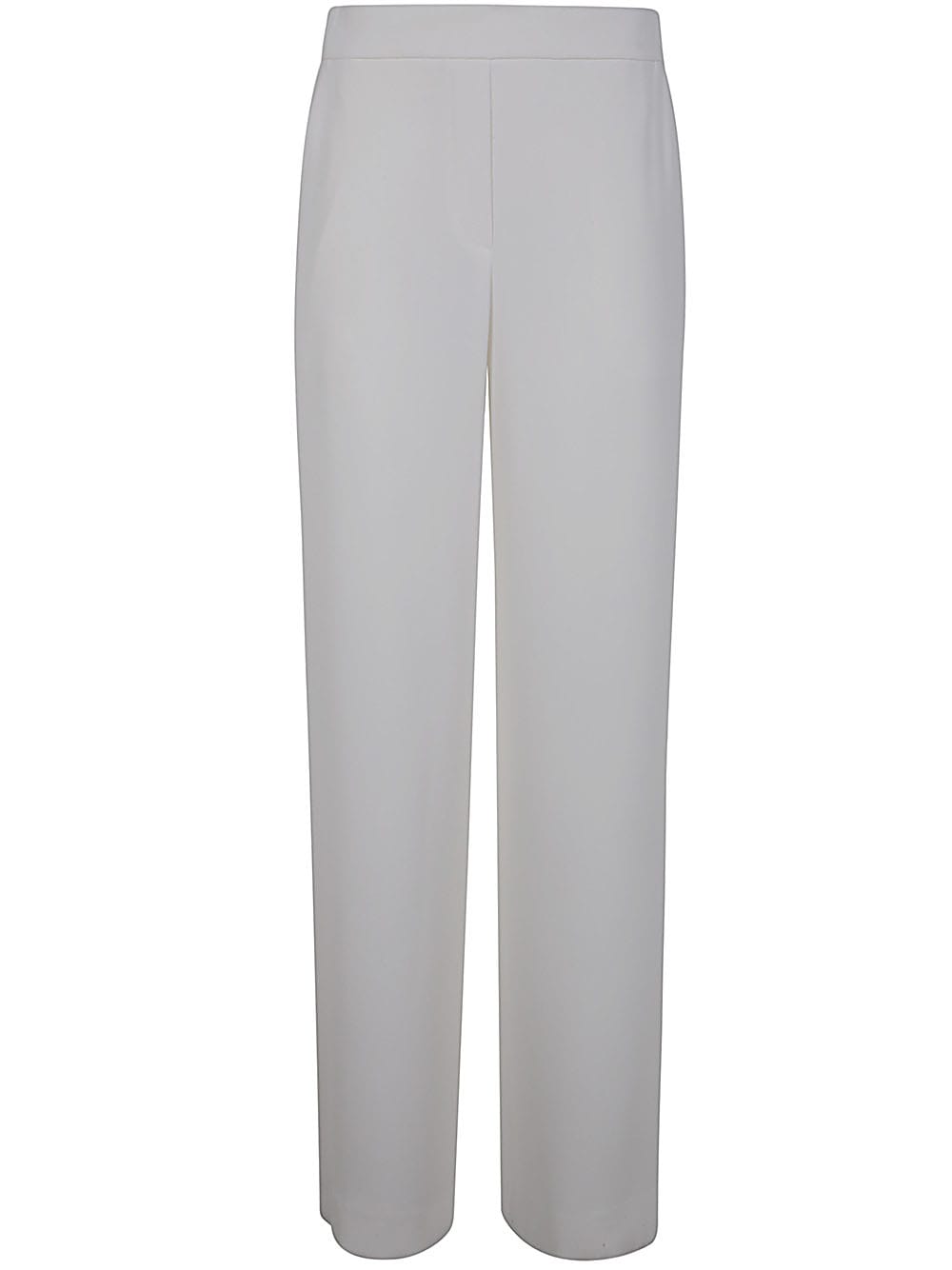 Shop P.a.r.o.s.h Cady Wide Leg Pant In Cream