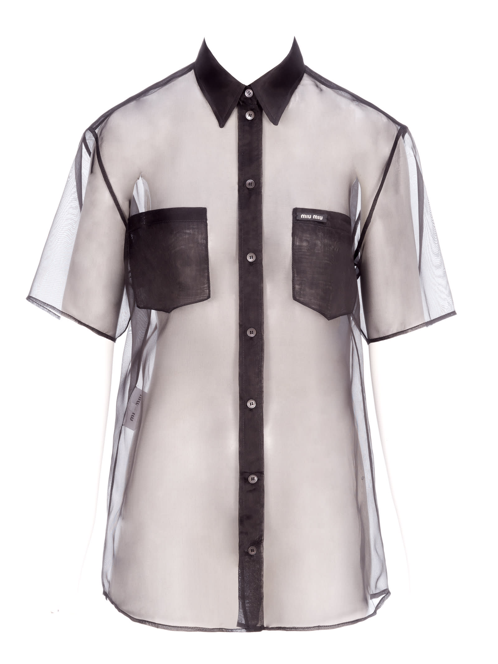 miu miu sheer shirt