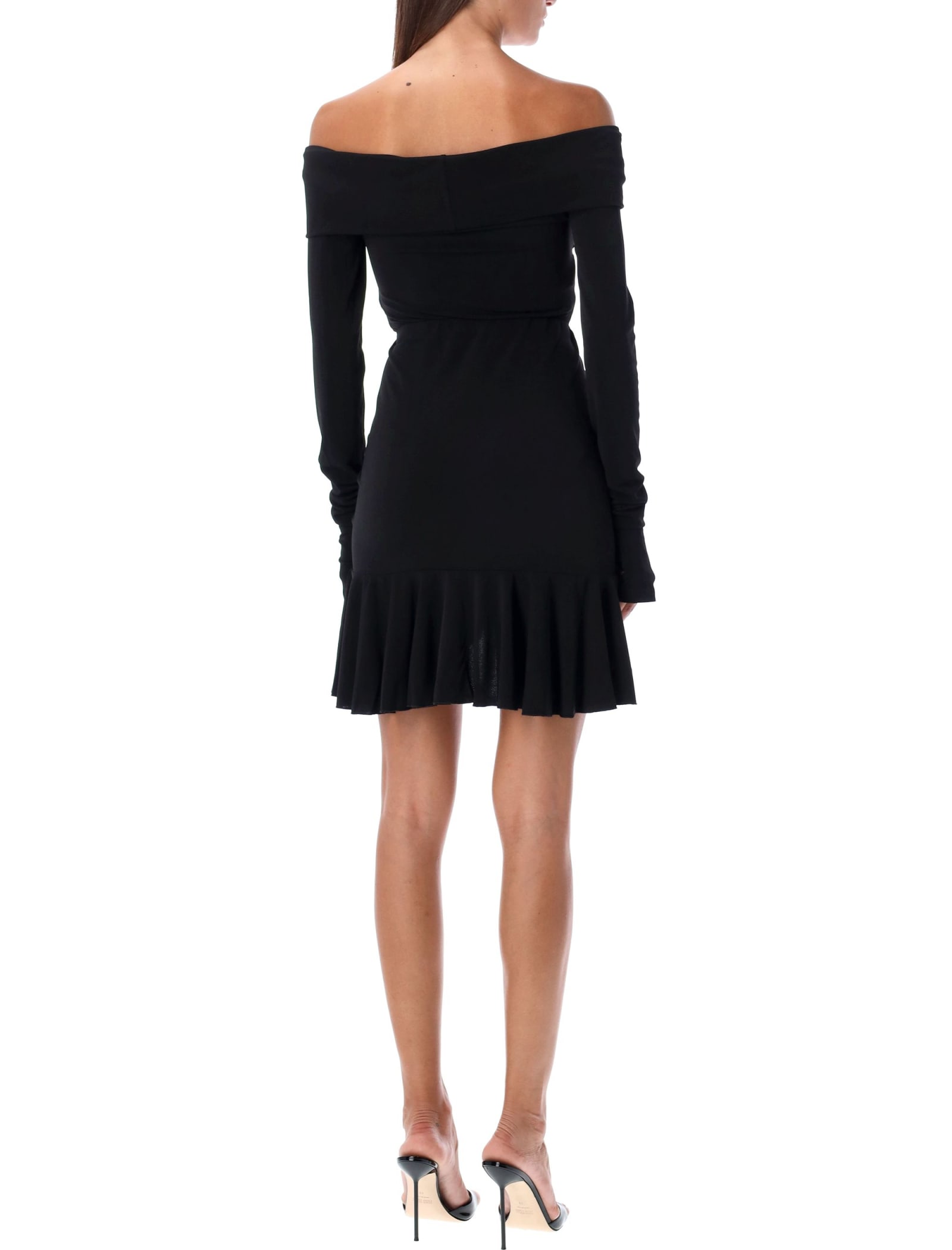 Shop The Andamane Natalia Mini Dress In Black