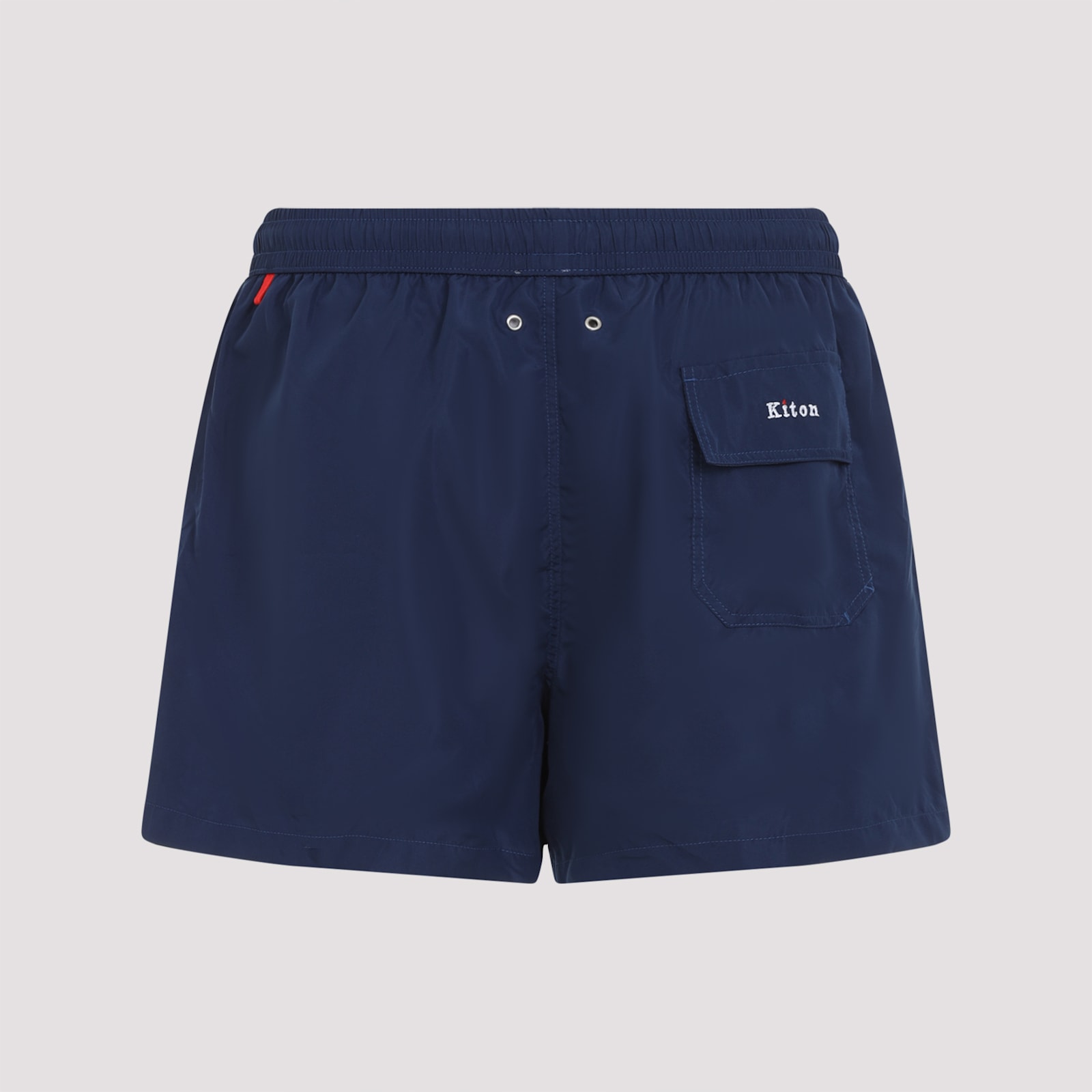 KITON POLYESTER SWIM SHORTS 