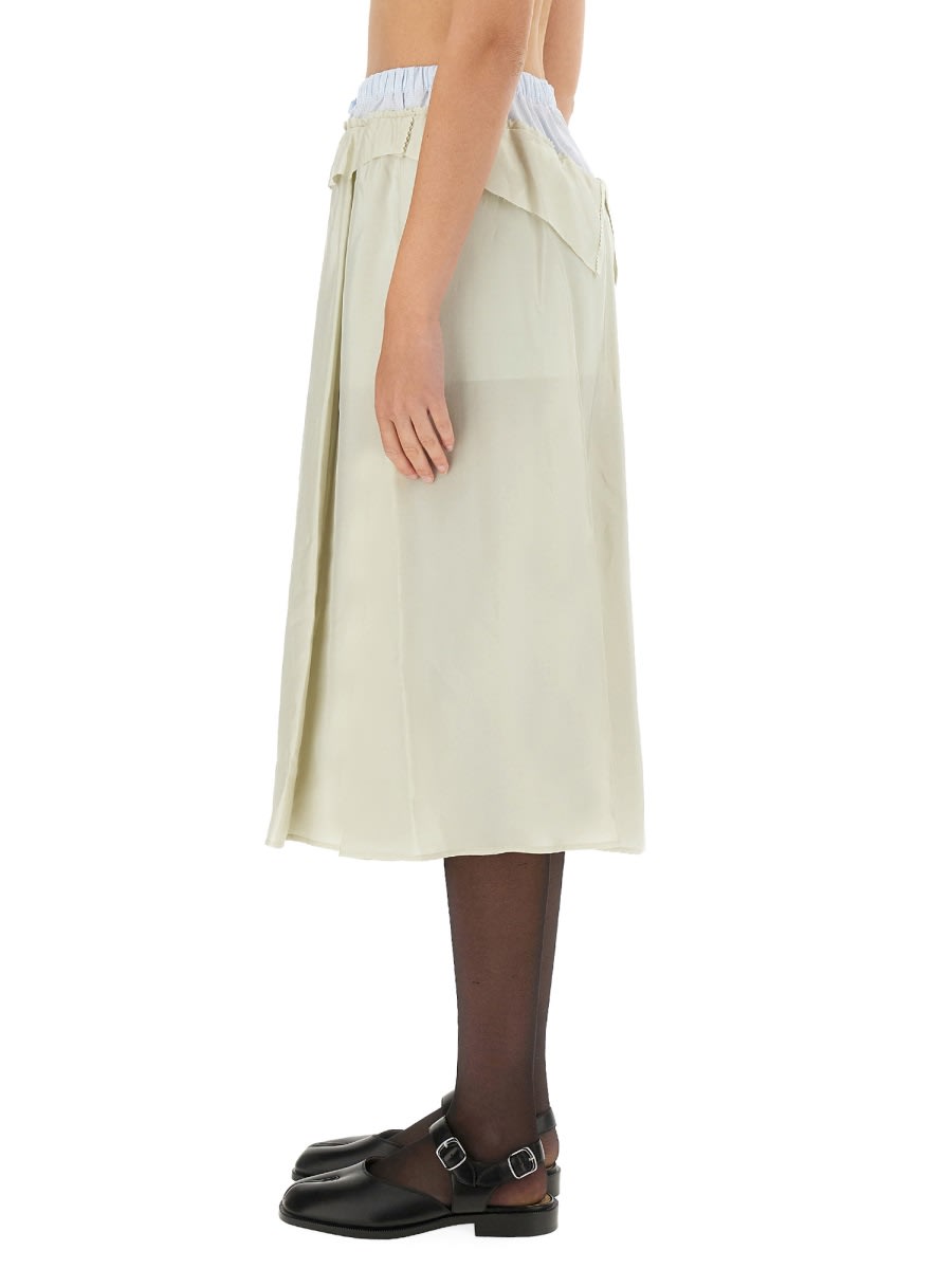 Shop Maison Margiela Anonymity Of The Lining Skirt
