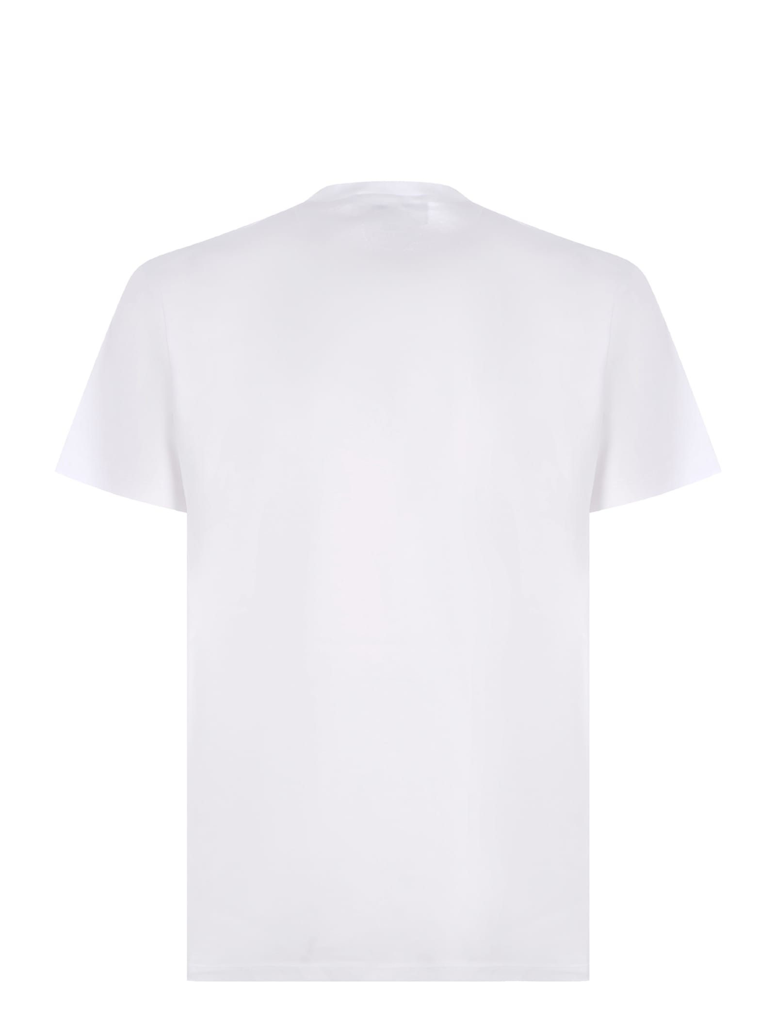Shop Dsquared2 T-shirt  Icon In Cotton Jersey In Bianco