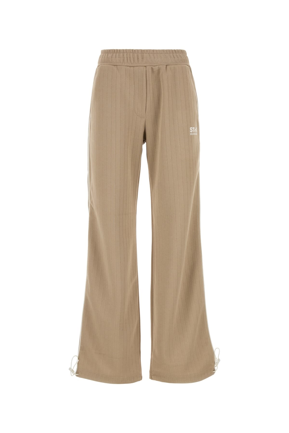 Shop Golden Goose Pantalone In Palekhakipapyrus