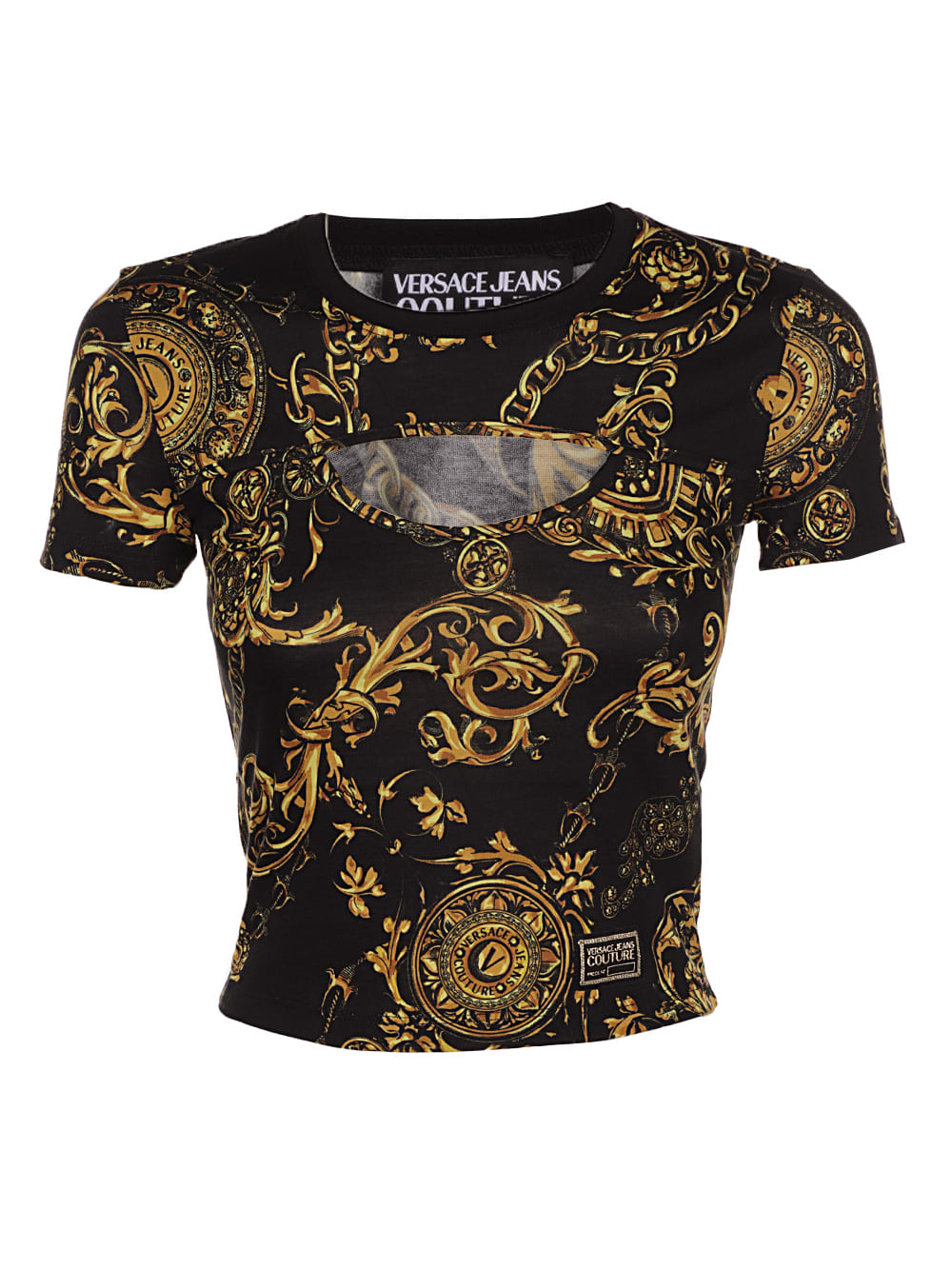 Versace Jeans Couture Tshirt Jersey Baroque