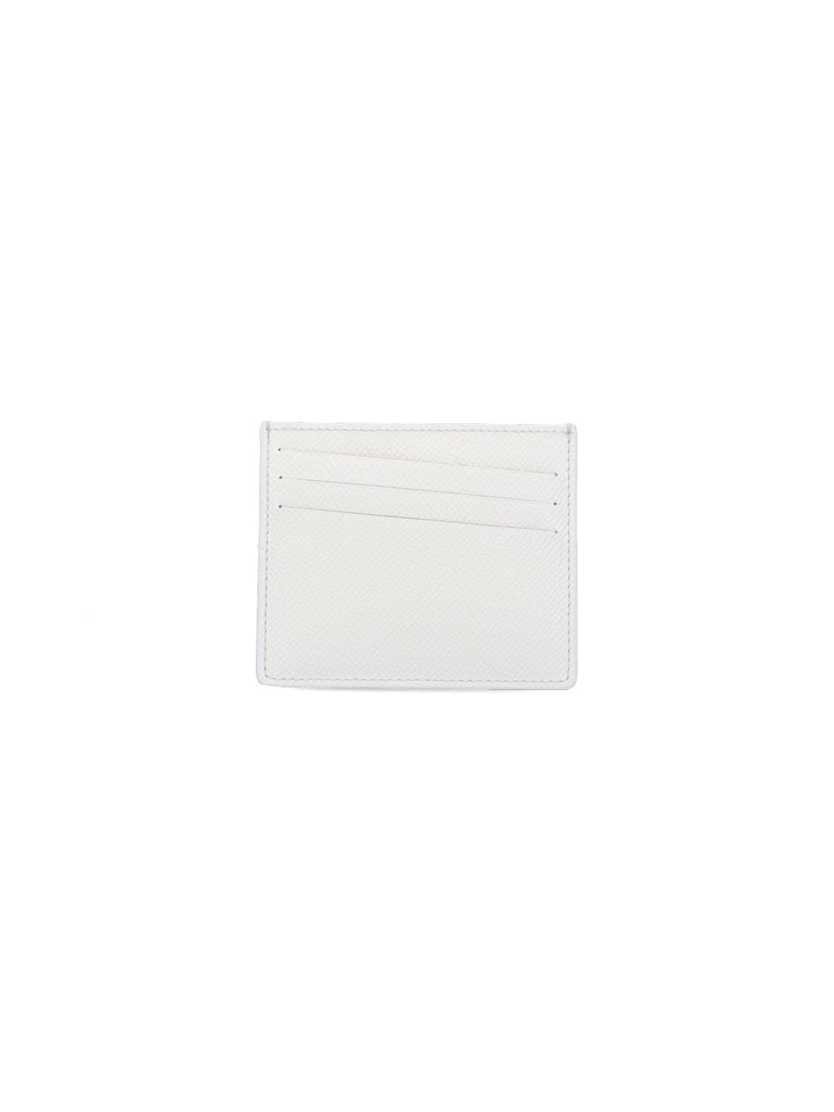 Maison Margiela Four Stitches Card Holder In White