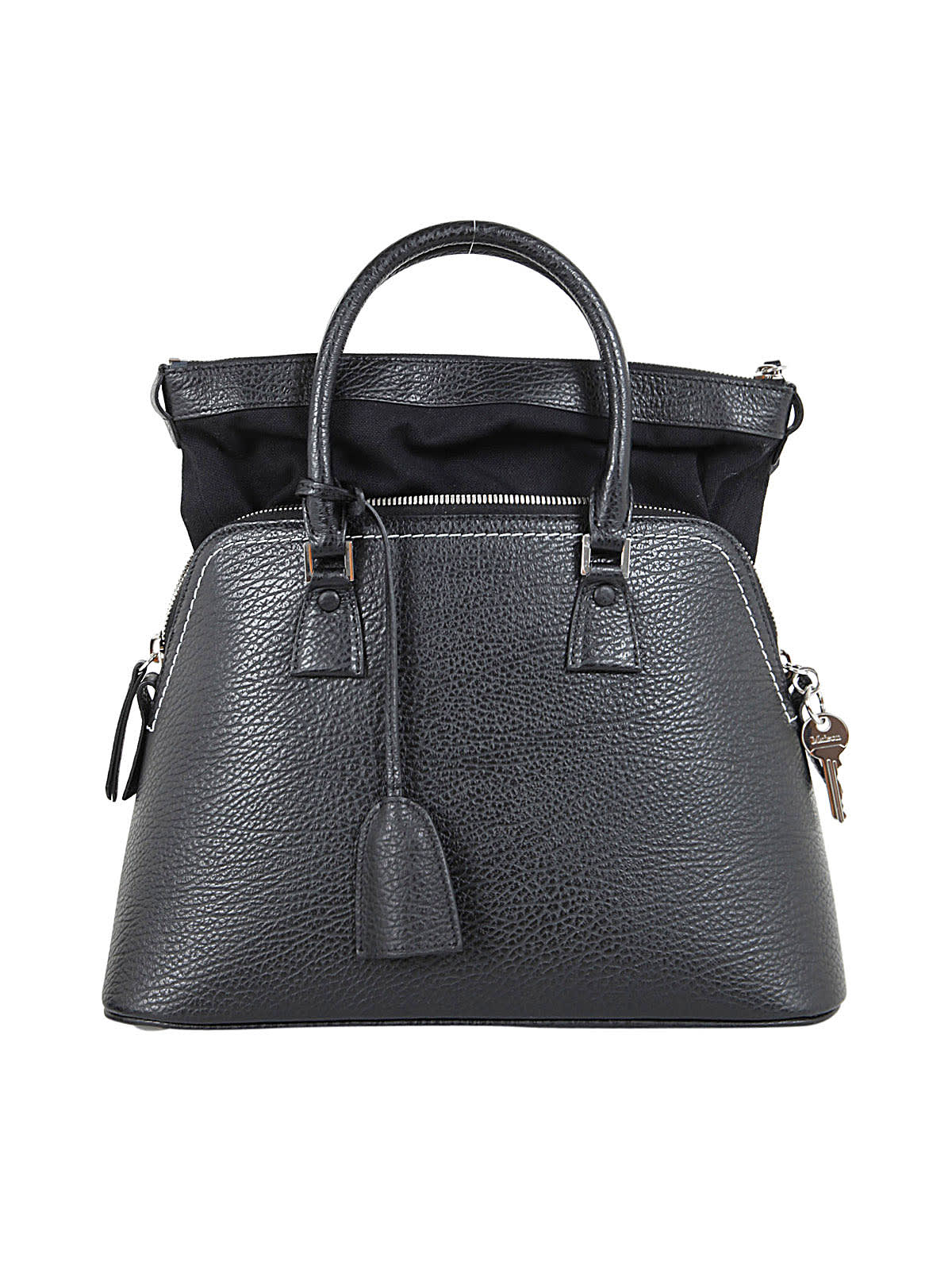 Maison Margiela 5ac Classique Medium Crossbody Bag In Black