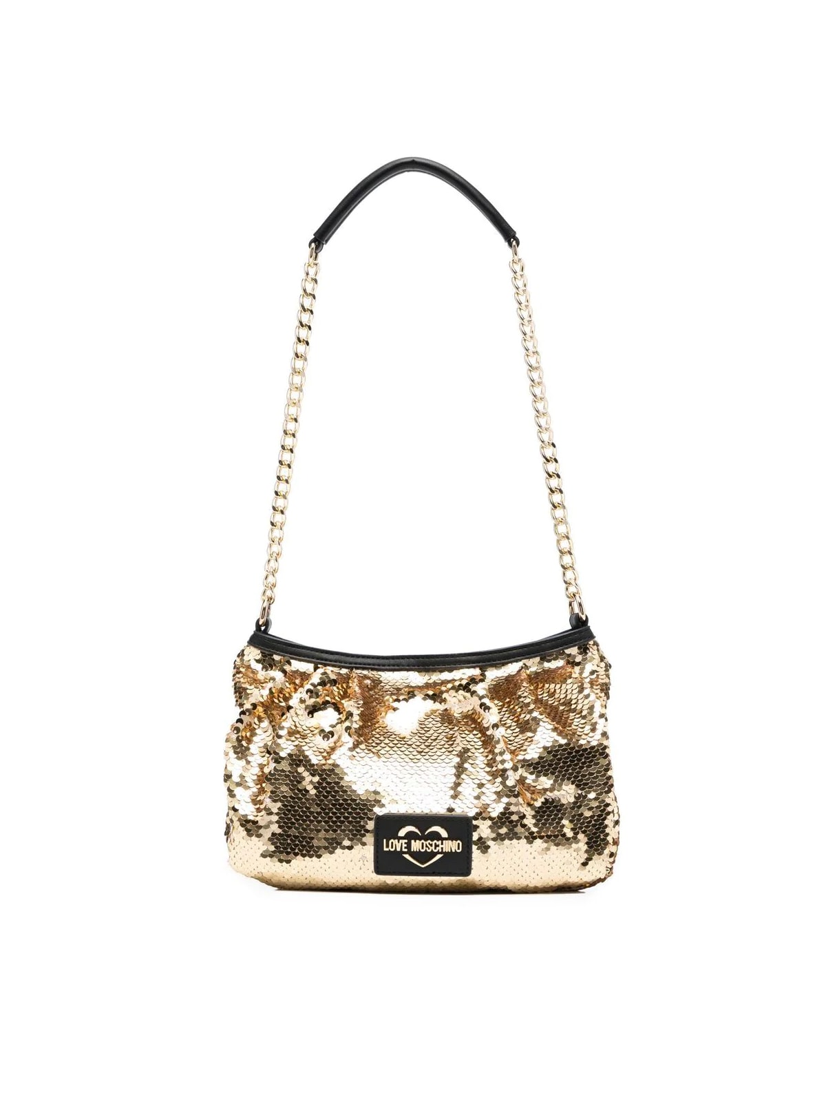 Love Moschino Sequined Crossbody In A Fantasy Color